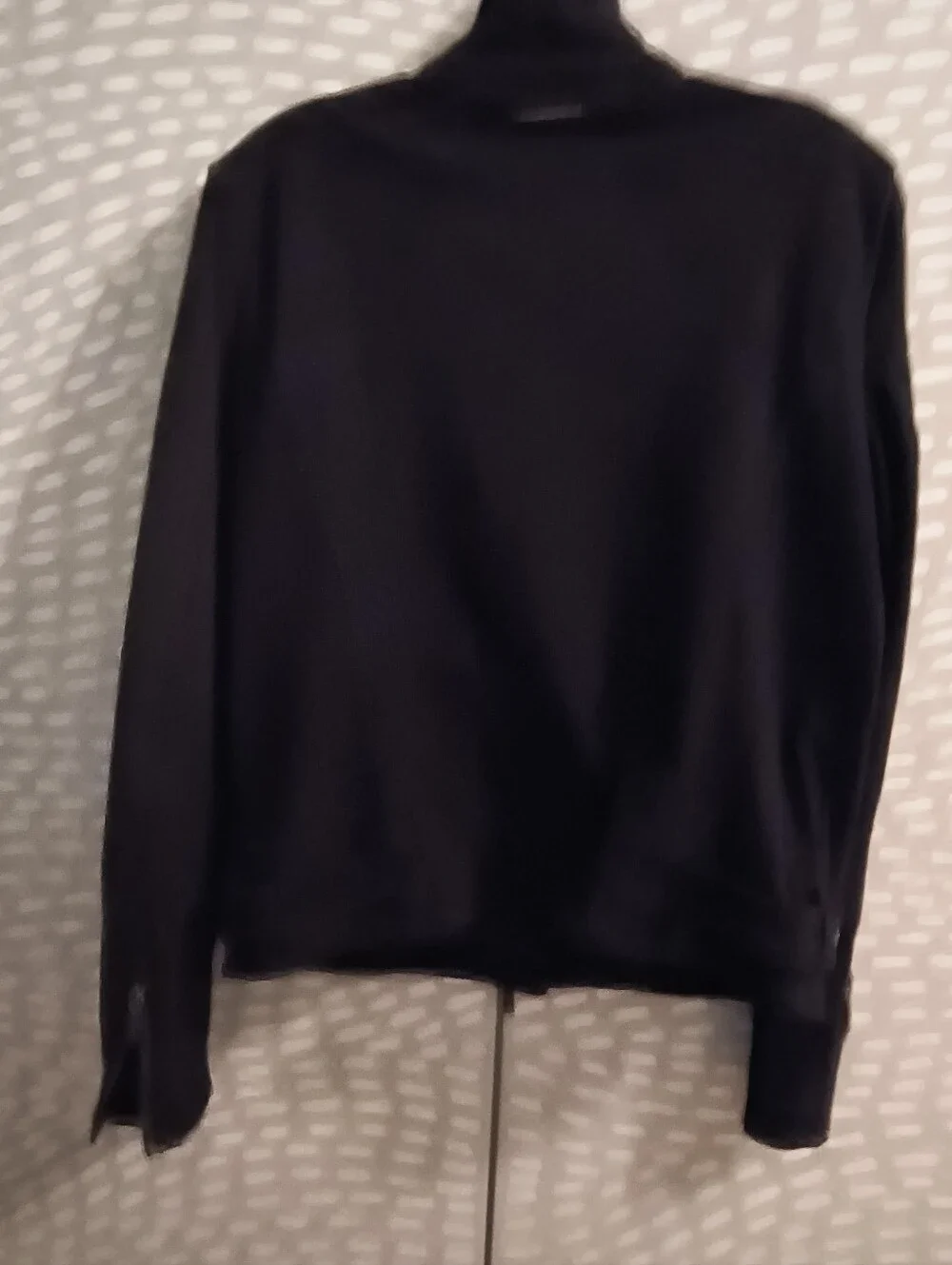 Armani Exchange faux suede zip-up jacket with chest pockets Sz XL